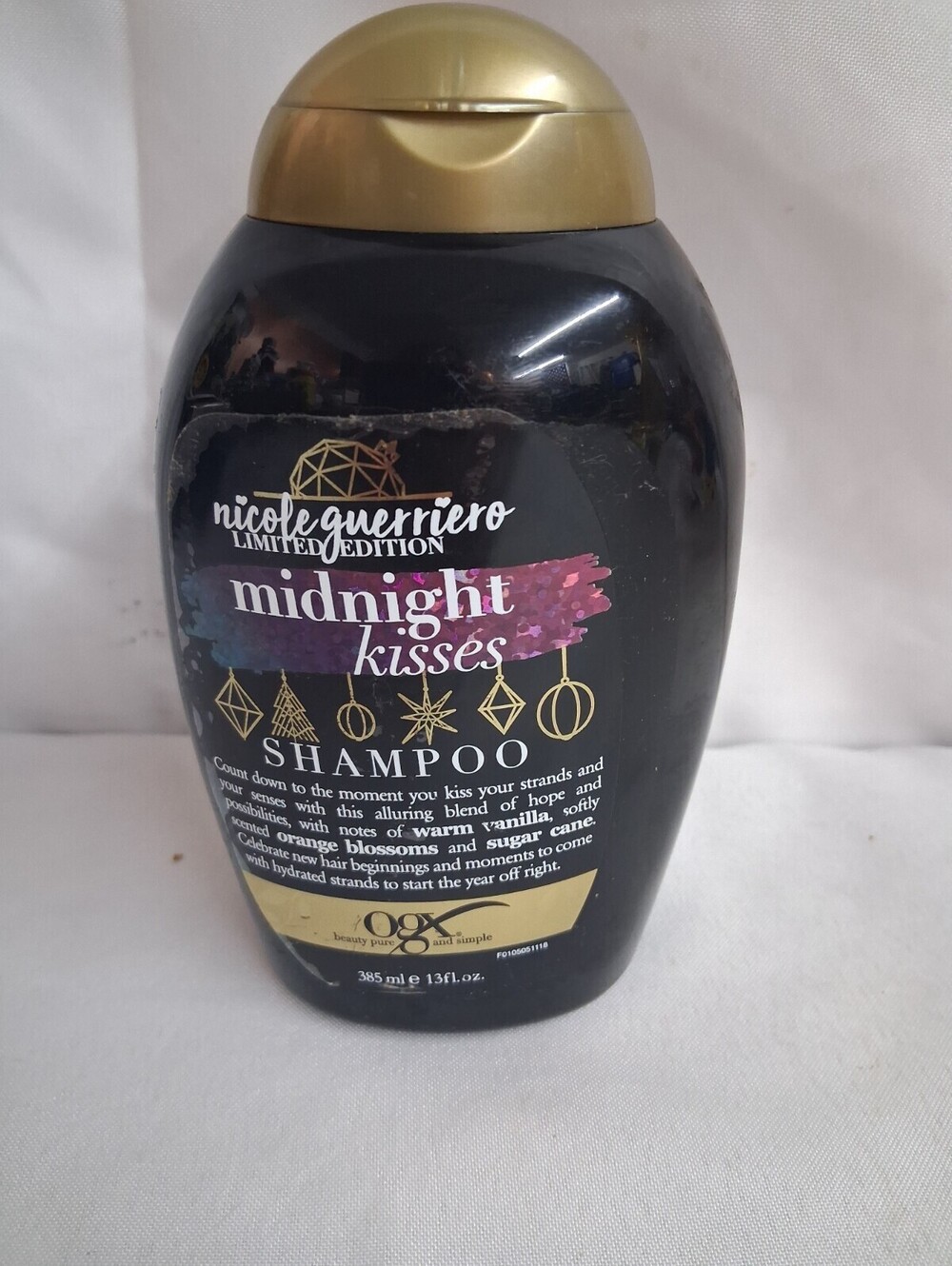 OGX Midnight Kisses Shampoo 13 oz NEW Rare Nicole Guerriero Limited Edition